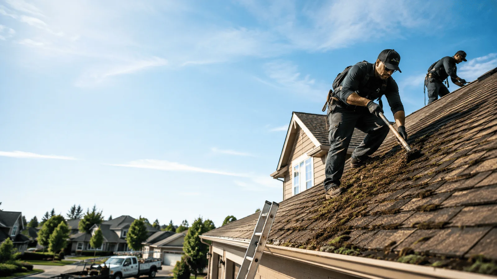 Roof Moss Removal in Elizabeth, WV near me